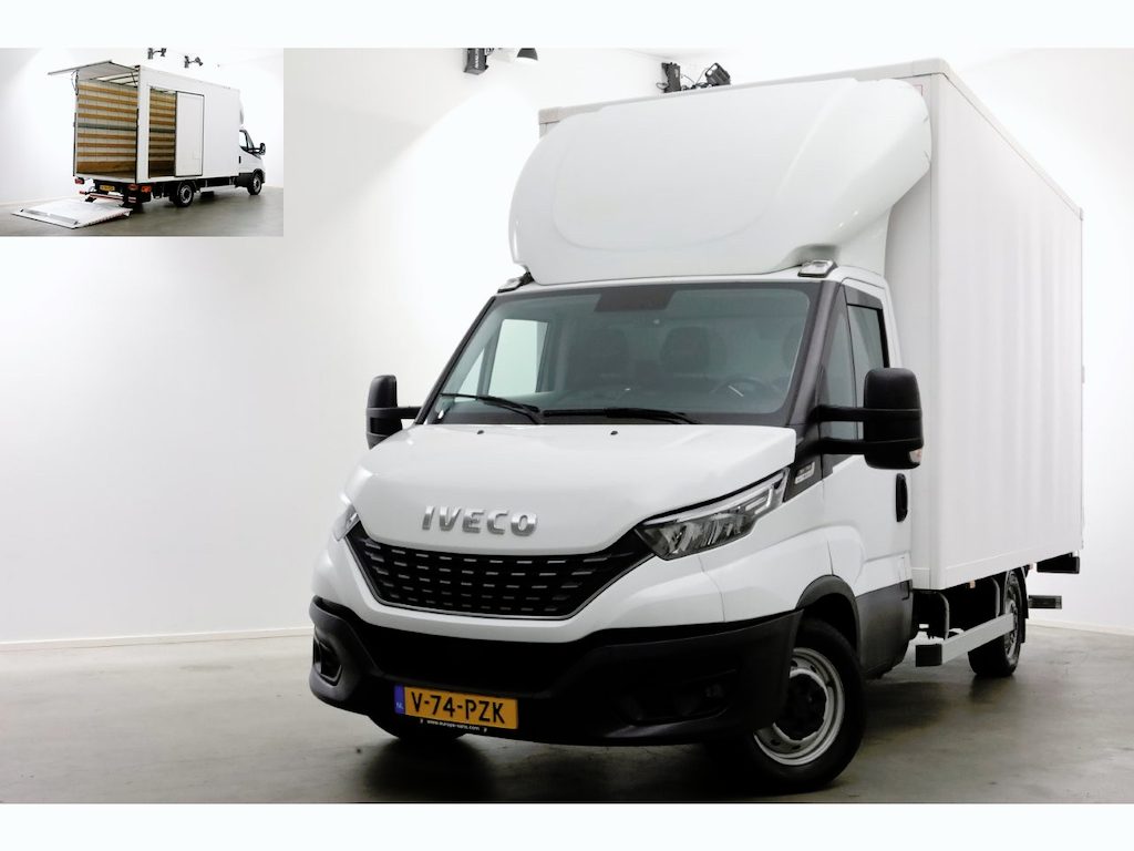 IVECO Daily 35S18 3.0 180pk HiMatic Automaat Bakwagen met laadklep H240cm 03-2022