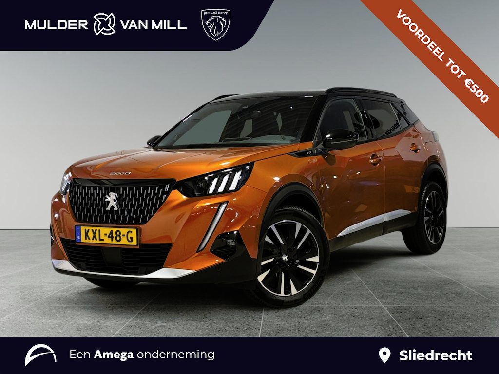 Peugeot 2008 GT Pack 1.2 Turbo 130pk | SCHUIF/KANTELDAK | ALCANTARA/LEDER | DODEHOEKBEW. | KEYLESS ENTRY | CAMERA | NAVI | ADAPTIVE CRUISE