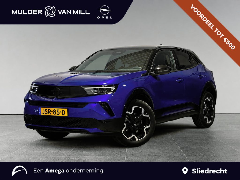 Opel Mokka GS 1.2 Turbo Hybrid 145pk e-DCS6 | STOEL + STUURVERW. | CAMERA | DRAADLOOS APPLE CARPLAY / ANDROID AUTO | KEYLESS ENTRY | NAVI | DODEHOEKBEW. | 18" LM-VELGEN | MATRIX LED KOPLAMPEN |