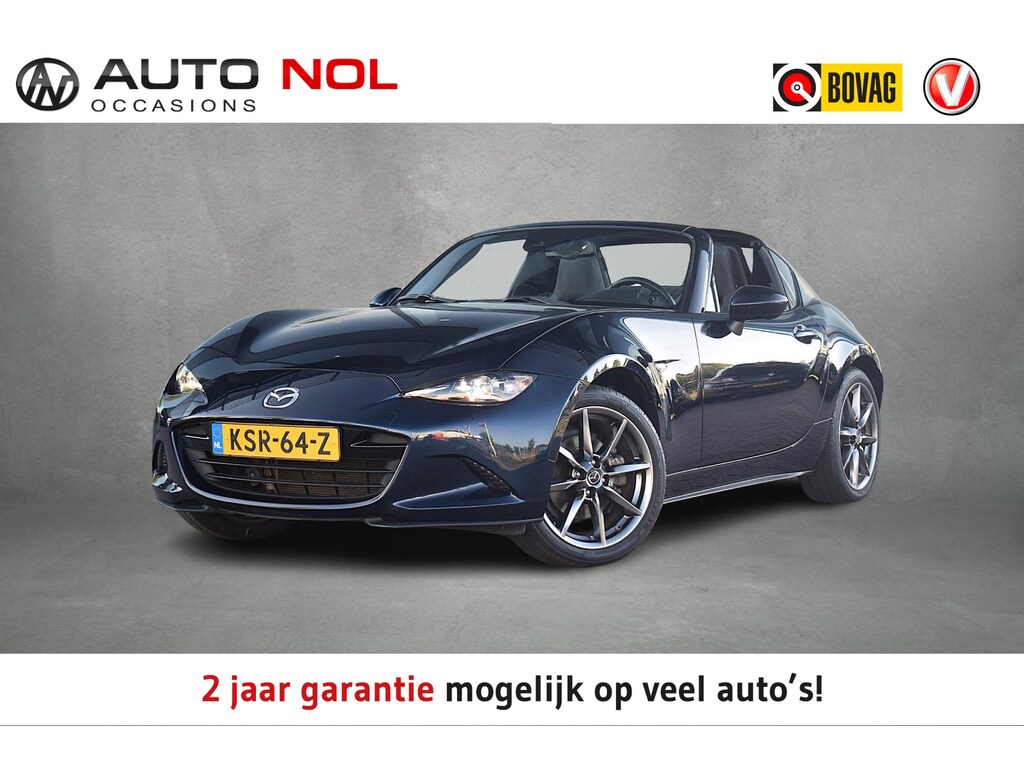 Mazda MX-5 RF 2.0 SkyActiv-G 184 Exclusive-Line | Hardtop | 184pk | Bose | Leer | Stoelverwarming