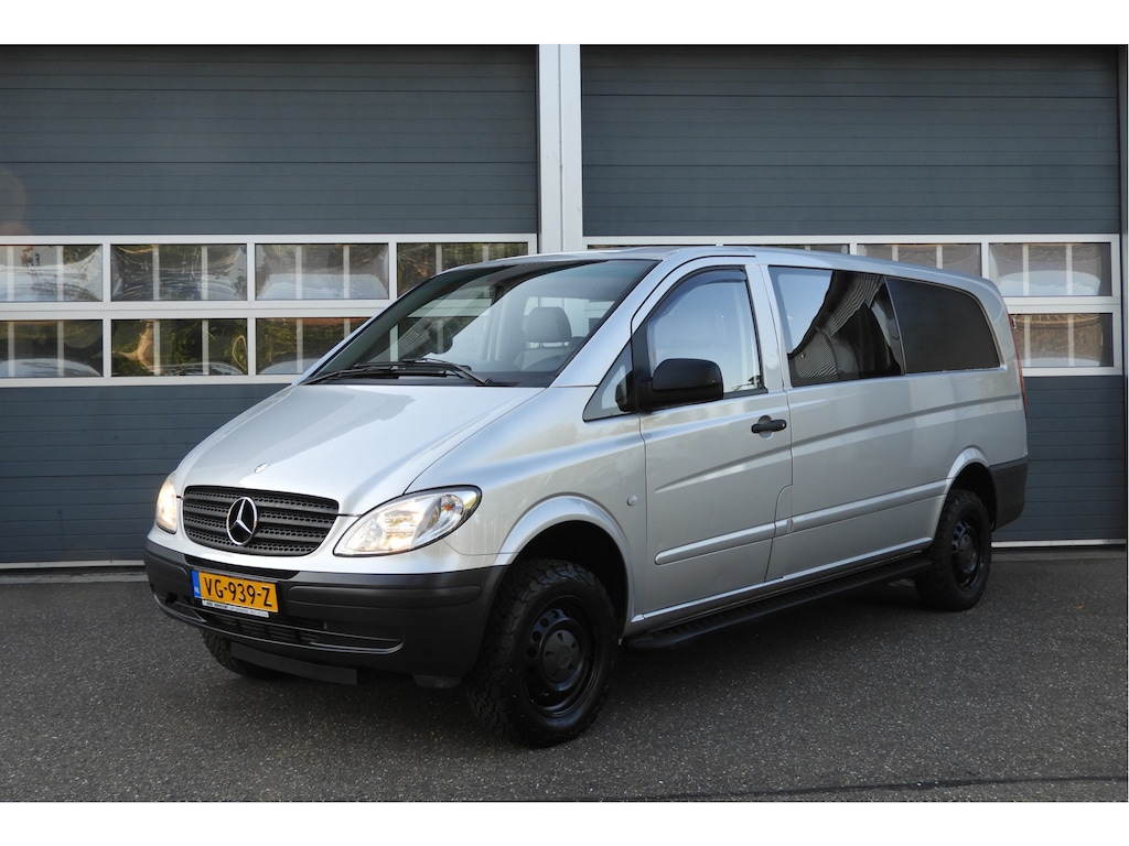 Mercedes-Benz Vito 115 CDI 343 6-PERS. DC AUT 4X4 | 2.5t TREKHAAK | CAMERA | MARGE!