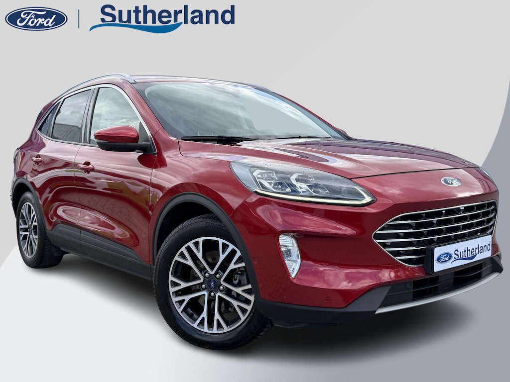 Ford Kuga 2.5 PHEV Titanium X | Wegklapbare trekhaak | Adaptive cruise control | Half leder | Bang&Olufsen | Camera | Dodehoeksensoren | Elektrische achterklep