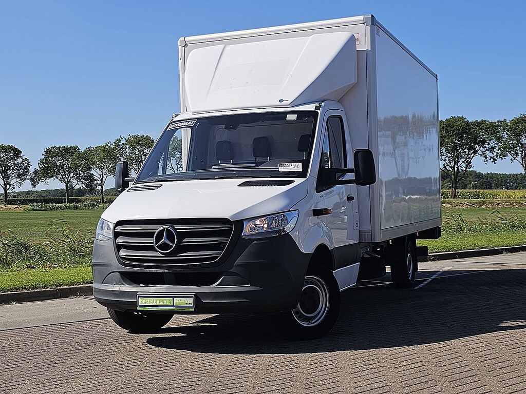 Mercedes-Benz Sprinter 314 Bakwagen Laadklep Zijdeur Automaat Spoiler Lat-om-Lat Betimmerd 143Pk Euro6!
