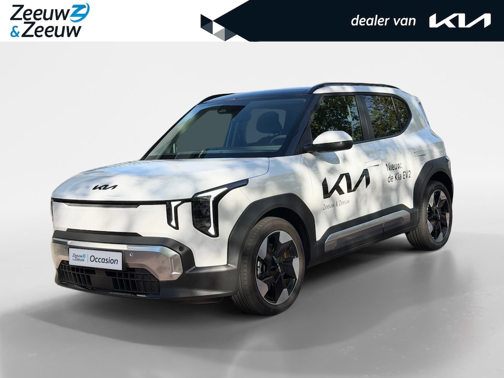 Kia EV2 Plus Advanced 42.2 kWh STOEL & STUURVERWARMING | PANORAMADAK | ELEKTRISCHE STOELVERST | RESTERENDE FABRIEKSGARANTIE TM 2036