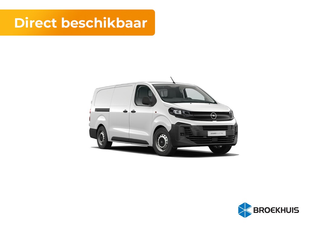 Opel Vivaro-e Standaard - Electric L3 | Elektrisch bedienbare en verwarmde buitenspiegels | Geïsoleerde comfort scheidingswand met vaste ruit | Houten afwerking laadruimte