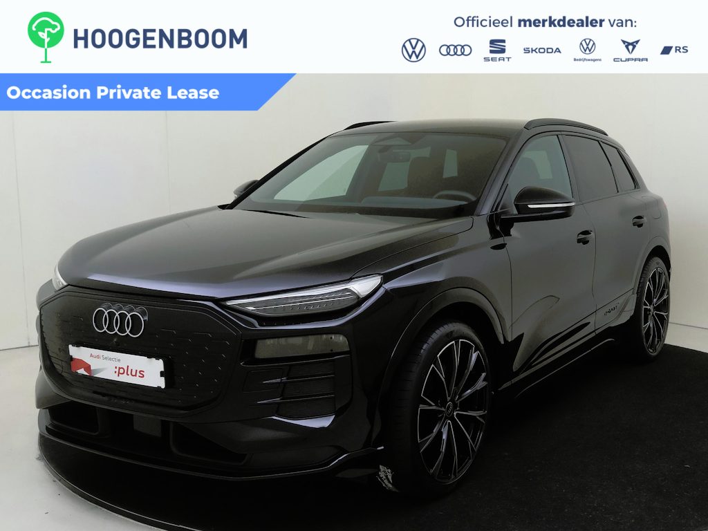 Audi Q6 e-tron S edition 83 kWh | SoH 95% | Trekhaak | Luchtvering | Warmtepomp | 360 camera | Bestuurdersstoel met memory | Keyless | Stoel- en stuurwielverwarming | Adaptieve cruise control |