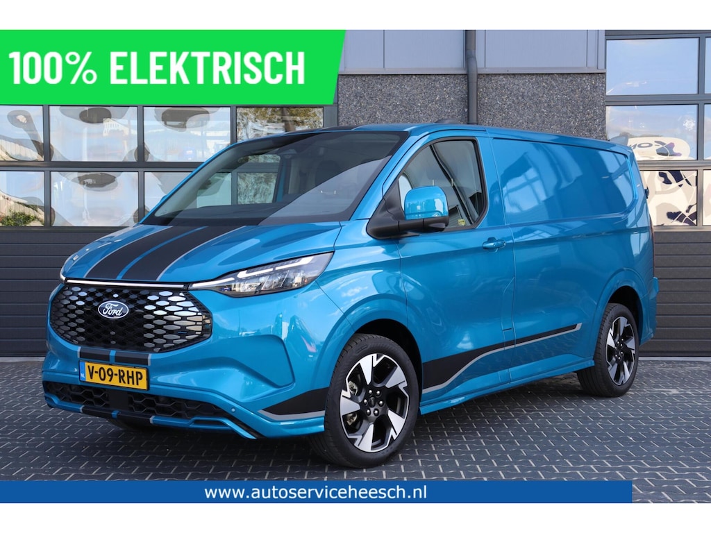 Ford E-Transit Custom L1H1 SPORT 65 kWh l ELEK. SCHUIFDEUR l B&O SOUND l PRO POWER l FULL OPTION!
