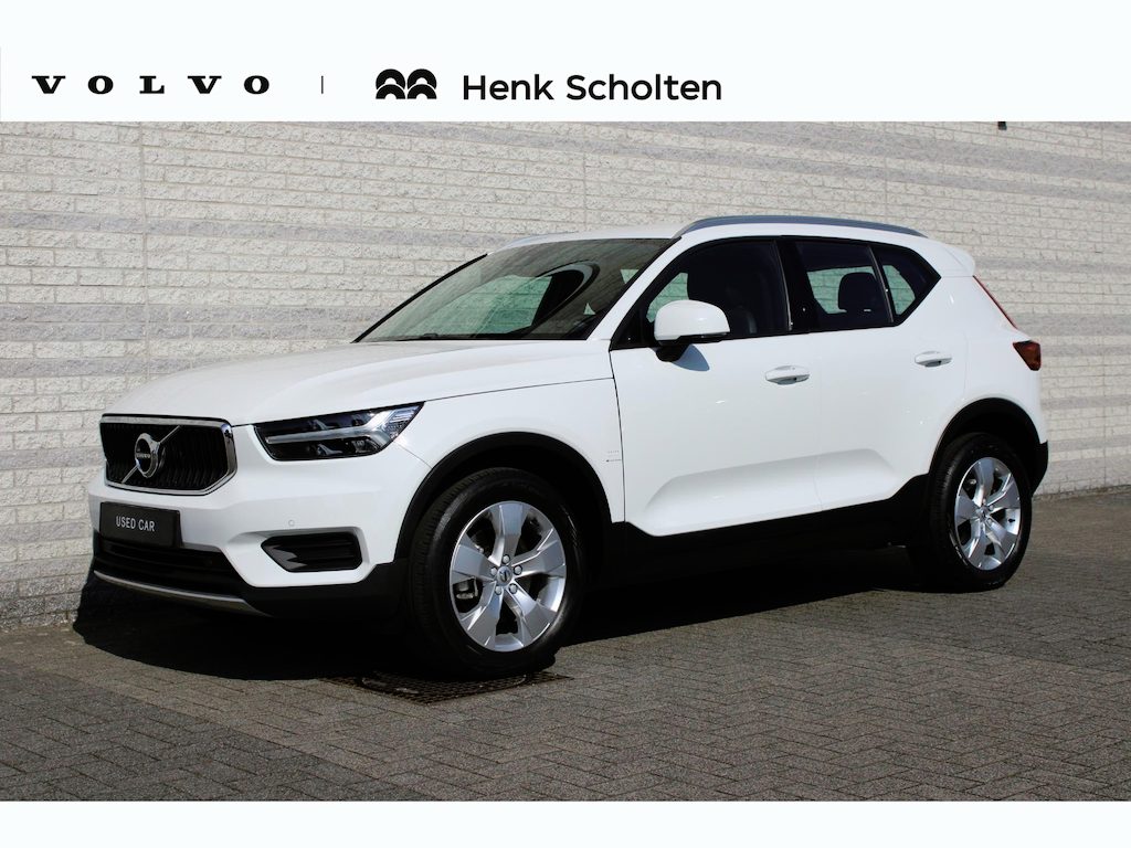 Volvo XC40 T4 Automaat Momentum Pro | Bandenspanningscontrolesysteem | lederen/stof bekleding | Navigatiesysteem full map + hard disk | Voorstoelen in hoogte verstelbaar | Bagage-scheidingsnet | Achteruitrijcamera | Trekhaak automatisch uitklapbaar | lederen versnellingspook | Elektrische ramen voor en achter | Centrale deurvergrendeling met afstandsbediening