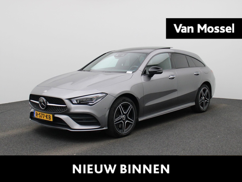 Mercedes-Benz CLA Shooting Brake 250 e Business Solution AMG Limited | Automaat | Apple Carplay / Android Auto | Panoramadak | Stoelverwarming | Sfeerverlichting | Achteruitrijcamera | Parkeersensoren |