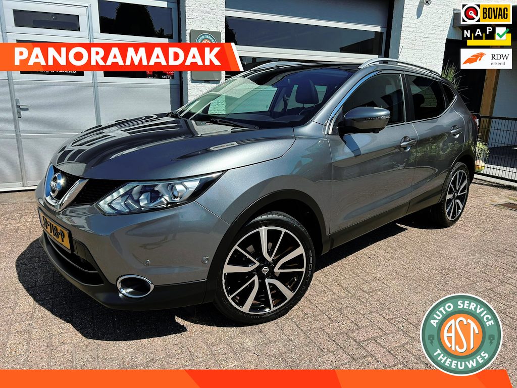 Nissan Qashqai 1.2 Tekna 360CAMERA|PANODAK|LEER|NAVI|CRUISE|TREKHAAK