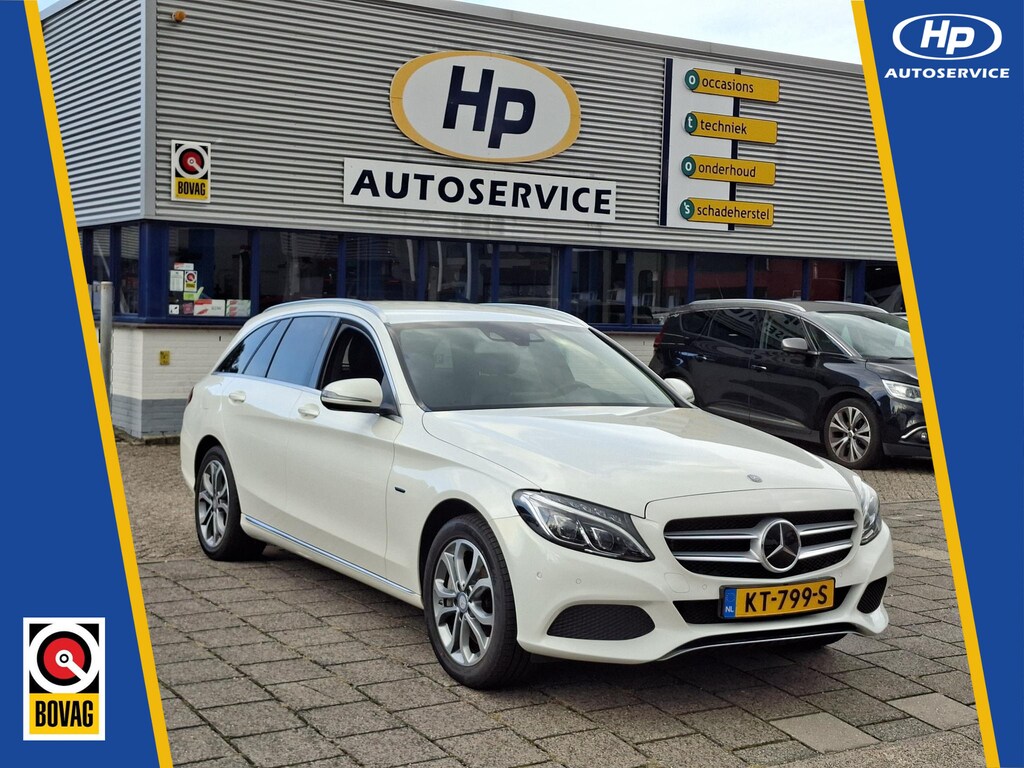 Mercedes-Benz C-klasse Estate 350 e PHEV Adaptive Cruise Dealer onderh. Lederen int. Camera Luchtvering org.NL auto