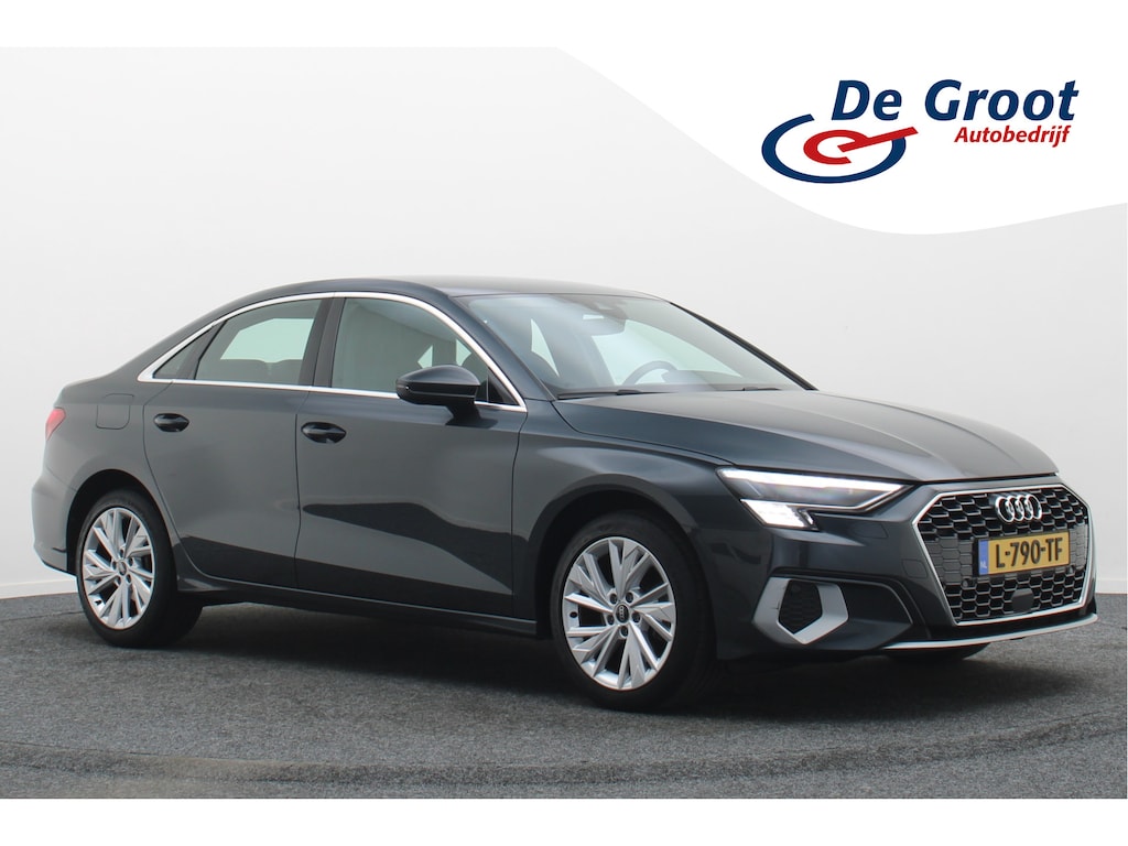 Audi A3 Limousine 35 TFSI Business edition Leer, Matrix LED, Camera, Apple Carplay, Virtual Cockpit, PDC