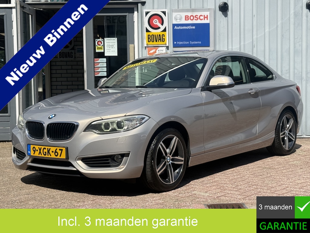 BMW 2-Serie Coupé 220i Executive | AUTOMAAT | SCHUIFDAK | XENON | TREKHAAK |