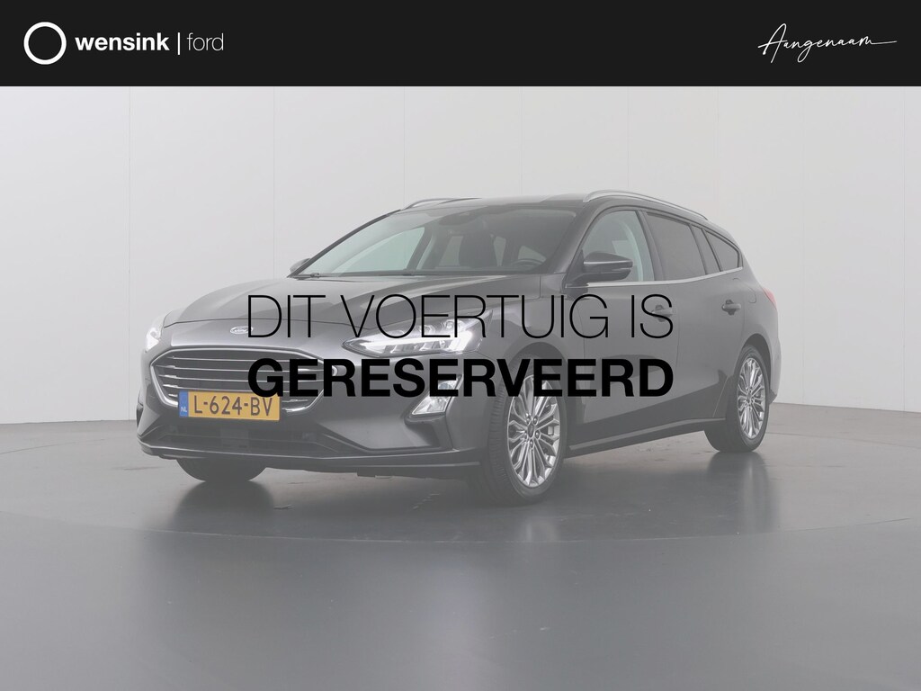 Ford Focus Wagon 1.0 EcoBoost Hybrid Titanium X Business | Trekhaak Afneembaar | Winterpakket | Cruise Control Adaptief | B&O | Elektr. Achterklep |