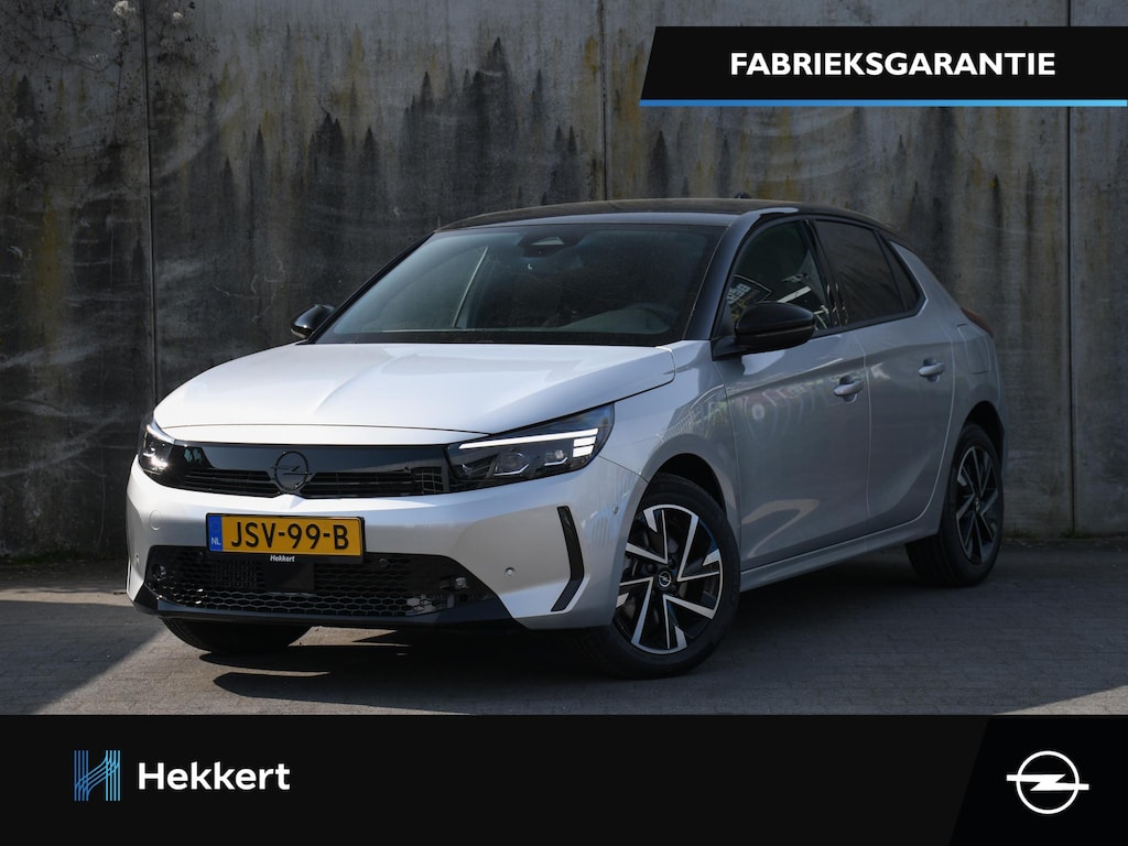 Opel Corsa GS 1.2 Turbo Hybrid 110pk Automaat ADAPT. CC | 16''LM | PDC + CAM. | DODE HOEK | NAVI | DAB