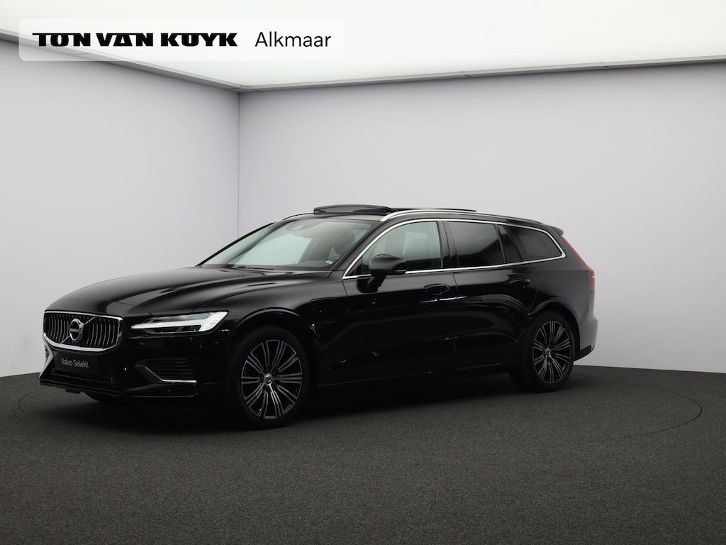 Volvo V60 2.0 T8 Recharge AWD Inscription Long Range / Trekhaak / Pan. dak / Privacy glass / Elektr. bed. stoelen / Stoel+stuurwielverwarming