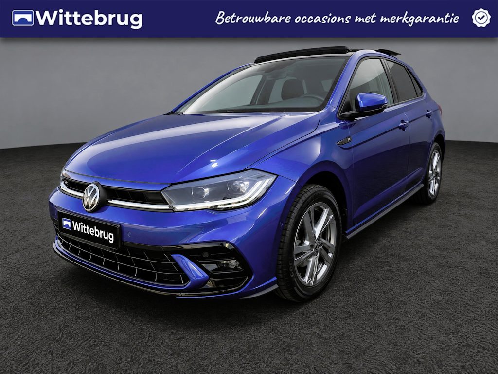 Volkswagen Polo 1.0 TSI DSG 110pk R-Line / Panorama dak / IQ Led / Virtual Cockpit Pro / 16'' LMV