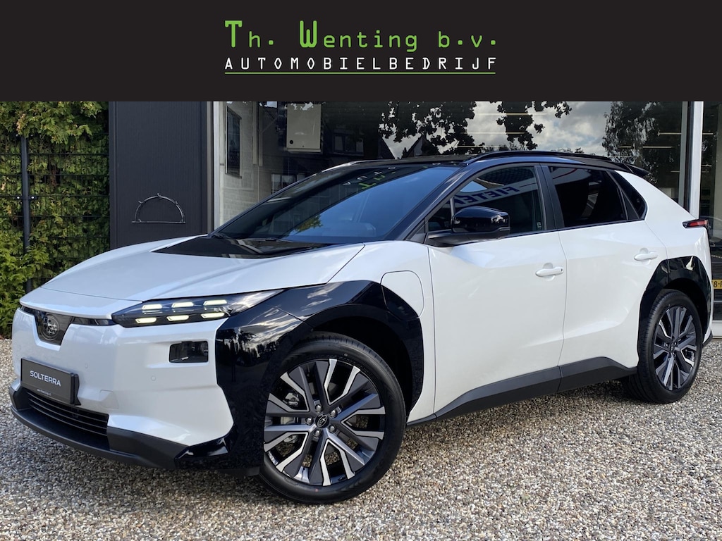 Subaru Solterra 4E-xperience+ 73.1 kWh | 343 PK | 8 Jaar Fabrieksgarantie | Two-Tone | Stoelventilatie | Harman/Kardon Audio | Panoramadak | Adaptieve Cruise Control | Stoel- en Stuurwielverwarming | 360 Camera |