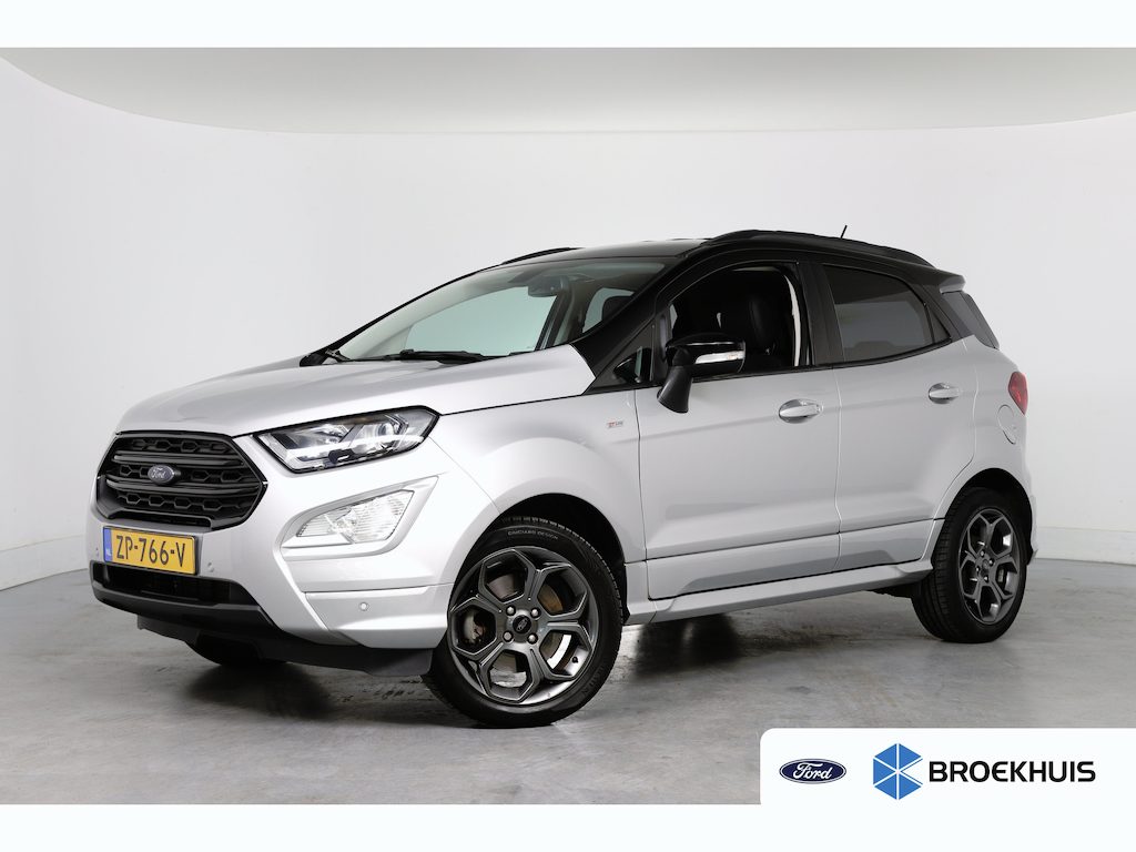 Ford EcoSport 1.0 EcoBoost ST-Line | B&O Premium Geluid | Trekhaak Afn | Stoel-/Stuurverwarming | Voorruitverwarming | Camera | Keyless | Volledig onderhouden
