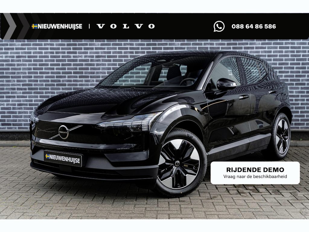 Volvo EX30 P3 Plus Europa | Google | Adaptieve Cruise Control | Keyless | Stoel-/Stuurverwarming | DAB | Draadloos Opladen Telefoon | Elek. Stoelen | Camera | LED Koplampen | Sfeerverlichting | Dodehoekdetectie | Park Assist |  18" LM