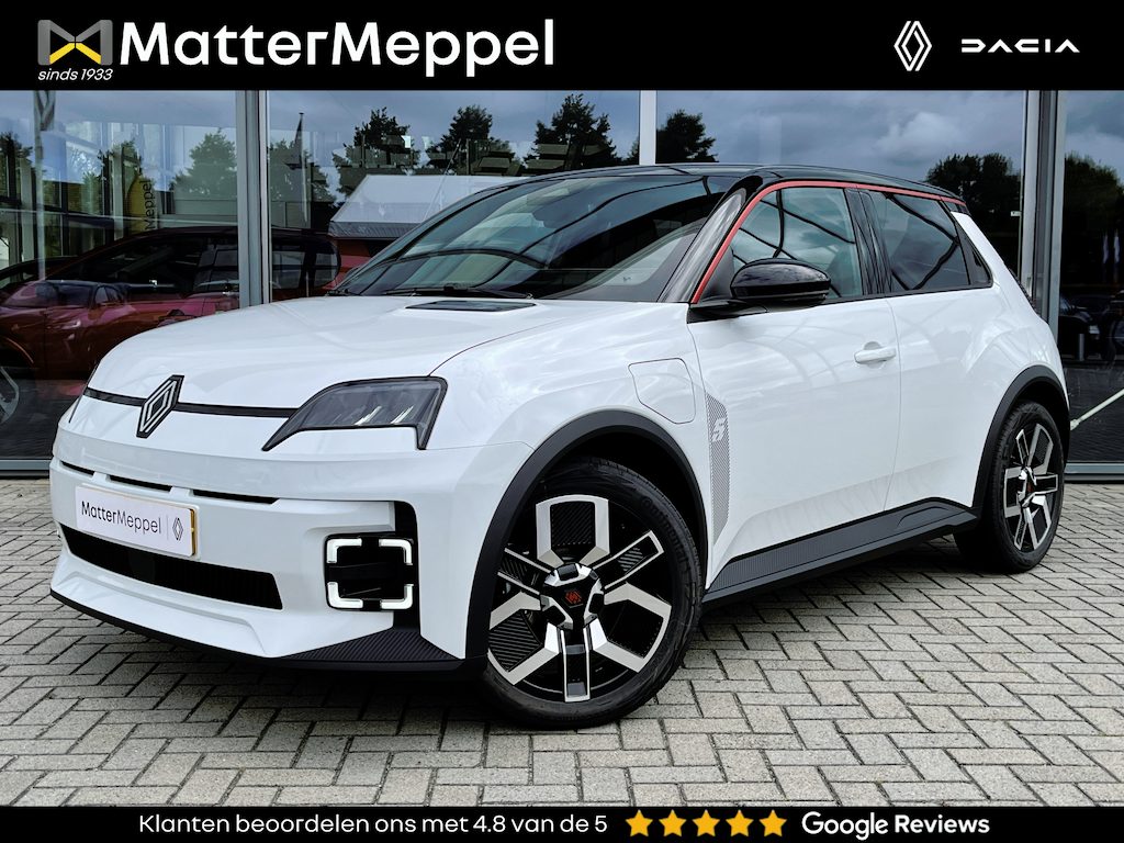 Renault R5 Comfort Range Techno 52 kWh | V2G | Pack Winter | Two-Tone | Stoel+Stuurverwarming | Navigatie | Climate Control | Apple CarPlay/Android Auto