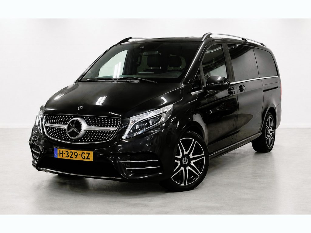 Mercedes-Benz V-klasse 300d Avantgarde Edition AMG 8-Persoons Leder Memory Burmester 360-Camera Trekhaak NL-AUTO!