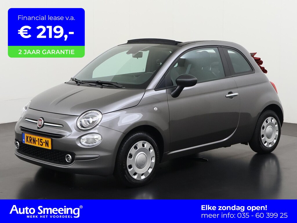 Fiat 500C 1.0 Hybrid Dolcevita | Apple/Android Carplay | Zondag Open!