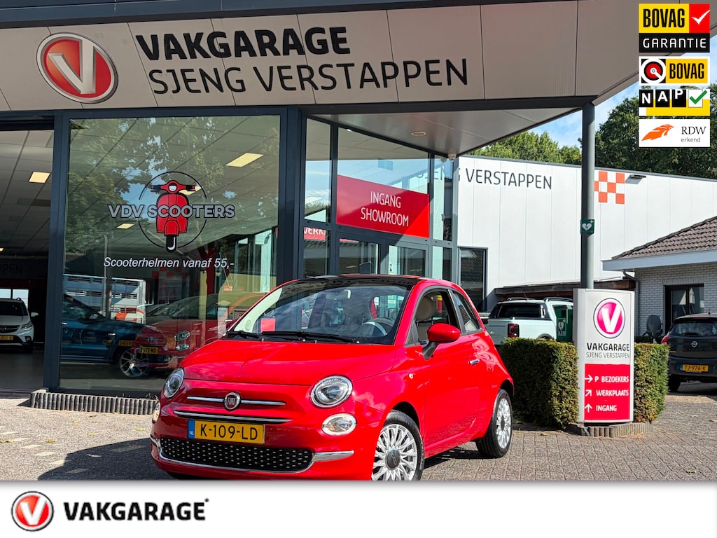 Fiat 500 1.0 Hybrid Lounge Panodak Bovag rijklaarprijs !