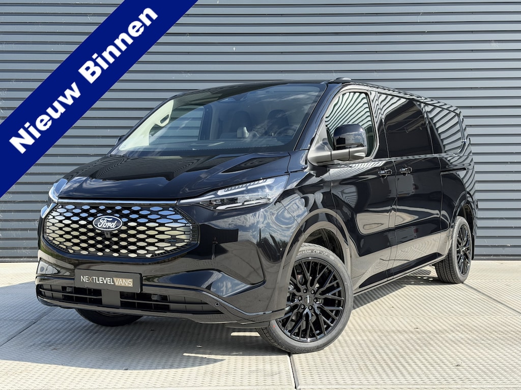 Ford E-Transit Cust. 340 L2H1 Limited 71 kWh | Direct rijden! | Dode hoek | 360 Camera | B&O Audio