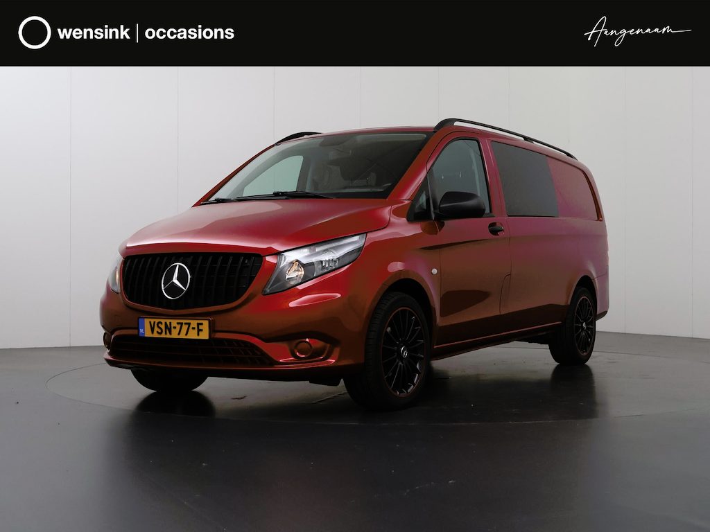 Mercedes-Benz Vito 110 CDI | L2 | DUBBEL CABINE | NAVIGATIE | CLIMATE CONTROL | ACHTERUITRIJCAMERA | METALLIC LAK | 19" VELGEN | GETINT GLAS | PANAMERICANA GRILLE | CERTIFIED