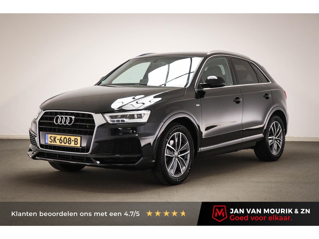 Audi Q3 1.4 TFSI CoD Sport Advance Sport | LED | HALF LEDER | STOELVERWARMING | NAVIGATIE | PDC | 18"