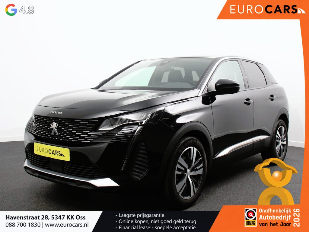 Peugeot 3008 1.2 PureTech Allure Climate control Adaptive cruise control Achteruitrijd camera Parkeersensoren Verwarmde voorstoelen LED Navigatie Apple Carplay/ Android Auto