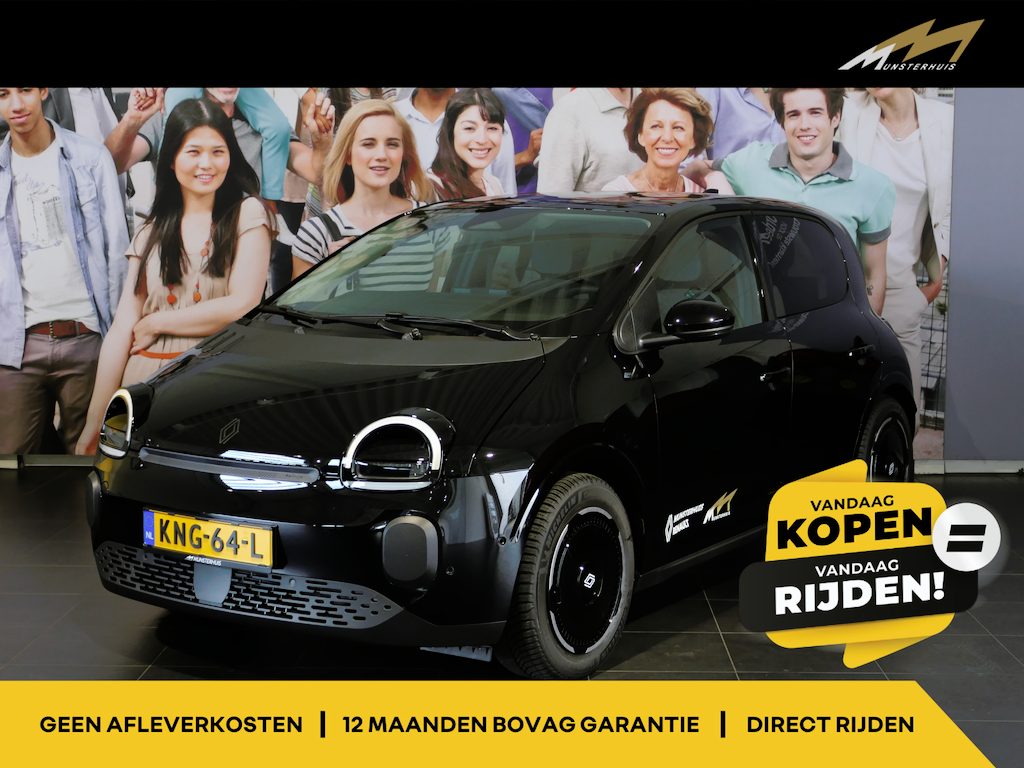 Renault Twingo urban range techno 27.5 kWh - Occasion Lease vanaf €464 p/m - *Vraag naar beschikbaarheid!* - Allseasons - Dodehoek - Parkeerassistent - Stoelverw