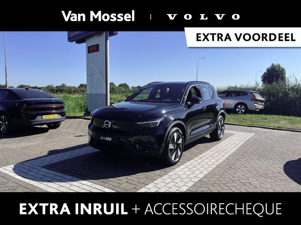 Volvo EX40 Single Motor Extended Range Plus Europa 82 kWh | Memory Stoelen | Climate Pack | Harman/Kardon | Adaptive Cruise Control |