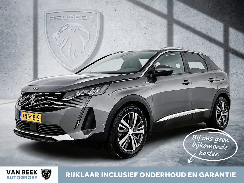 Peugeot 3008 Plug-in Hybrid 225pk automaat Blue Lease Allure | Adaptive Cruise | Stoelverwarming | Elektrische achterklep |