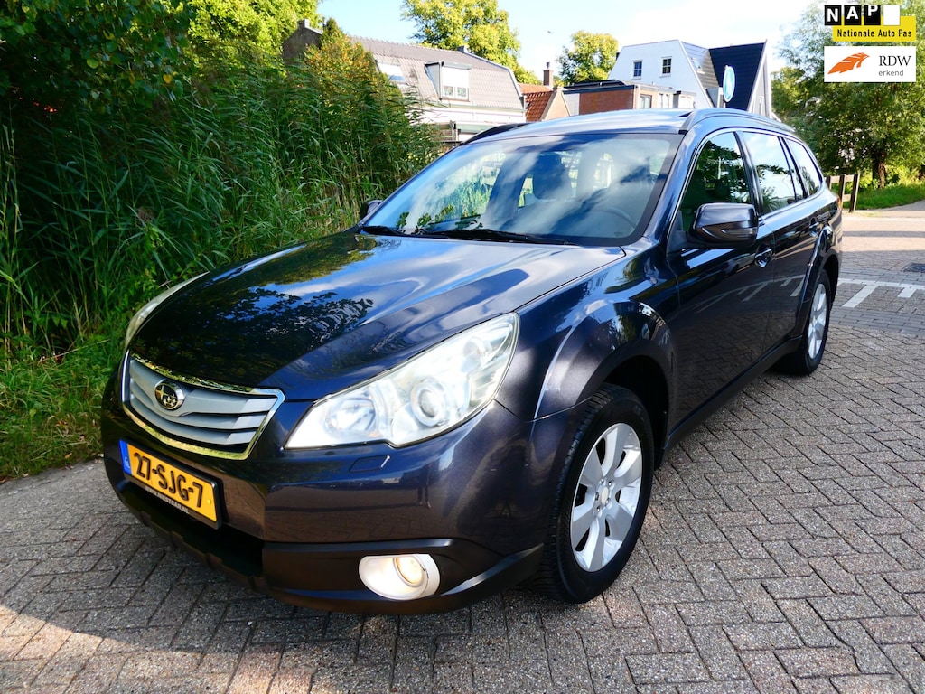 Subaru Outback 2.5i 167pk Automaat 4WD Clima Leder Schuifdak Trekhaak 1800kg