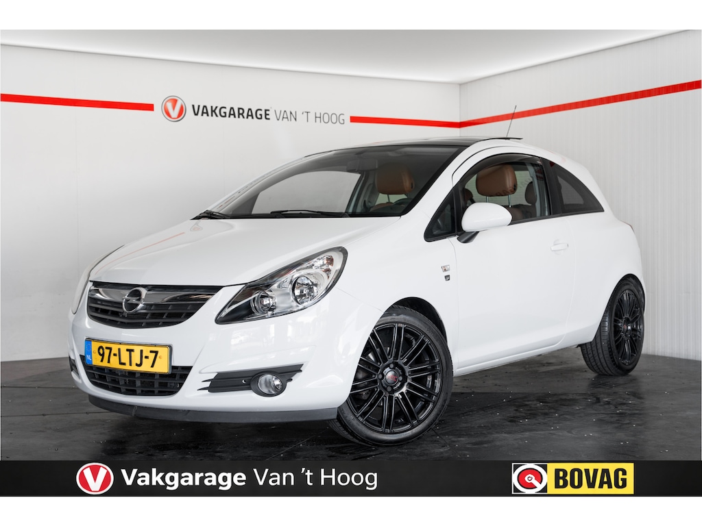 Opel Corsa 1.2-16V '111' Edition Automaat,Leder,Panoramadak,17' inch Lm velgen