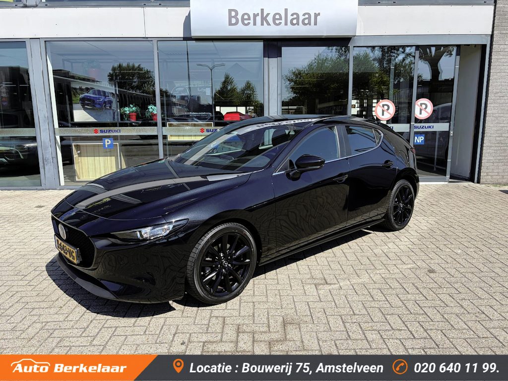 Mazda 3 2.0 e-SkyActiv-G M Hybrid 122 Luxury NL- Auto | Automaat | Leder | Bose Audio | HUD-Display |