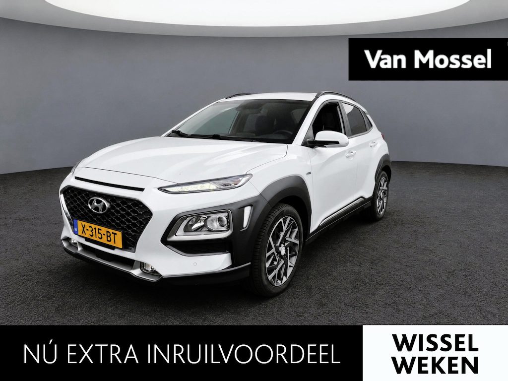 Hyundai Kona 1.6 GDI HEV Comfort | Eerste Eigenaar | Volledig onderhouden | Automaat | Navigatie | Achteruitrijcamera | Apple Carplay/Android Auto | Adaptieve Cruise Control |