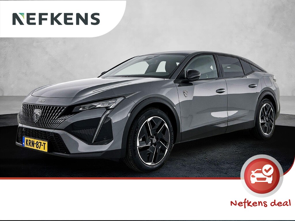Peugeot 408 1.6 225pk HYbrid GT Automaat | Accu 99% | Navigatie | Achteruitrijcamera | Matrix LED koplampen | Handsfree Achterklep | Adaptieve Cruise Control | Keyless | Parkeersensoren v+a | Sfeerverlichting | Apple Carplay / Android Auto | 19"LMV |