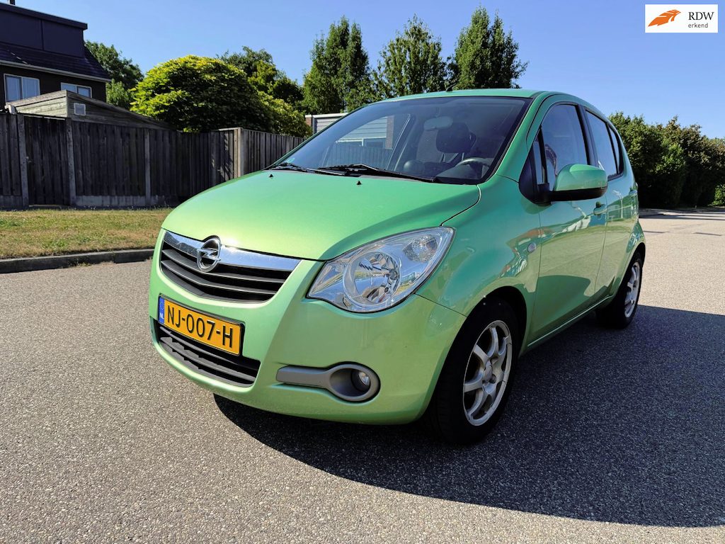 Opel Agila 1.2 Enjoy Airco*Trekhaak*31-08-2027 APK*Parkeersensoren*LM velgen*Dealer onderhouden*Nieuwe apk*