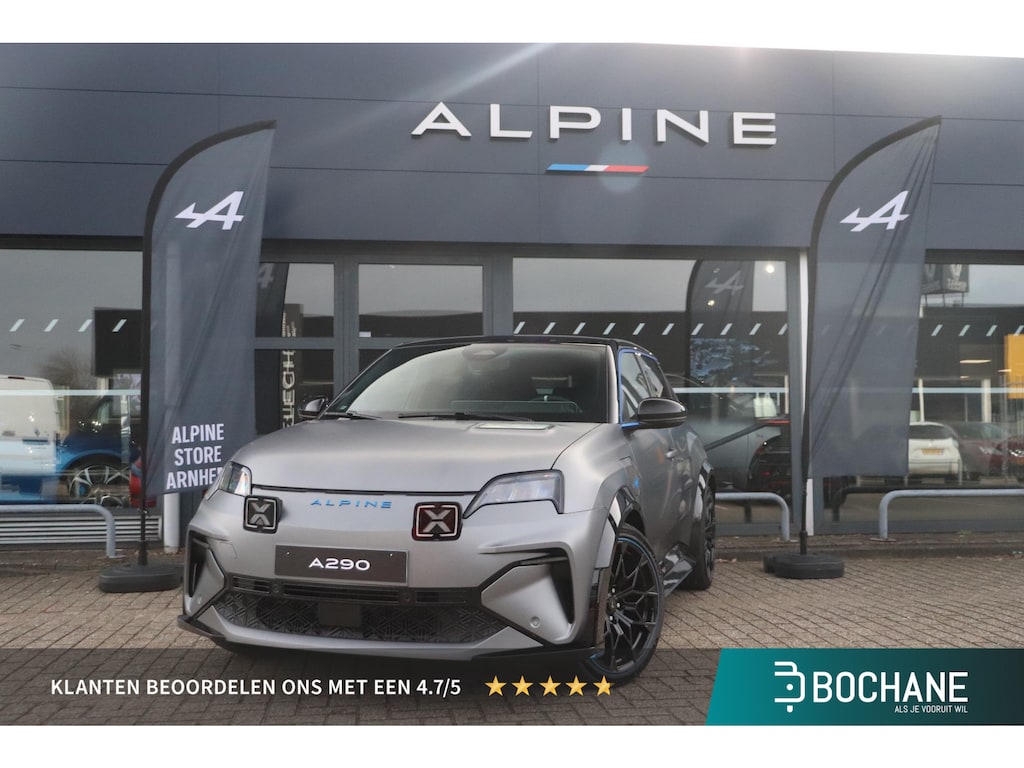 Alpine A290 GT Performance 52 kWh | Stoel & Stuurverwarming | Climatronic | Apple Carplay & Android Auto | Signature Bleu | 220 PK |