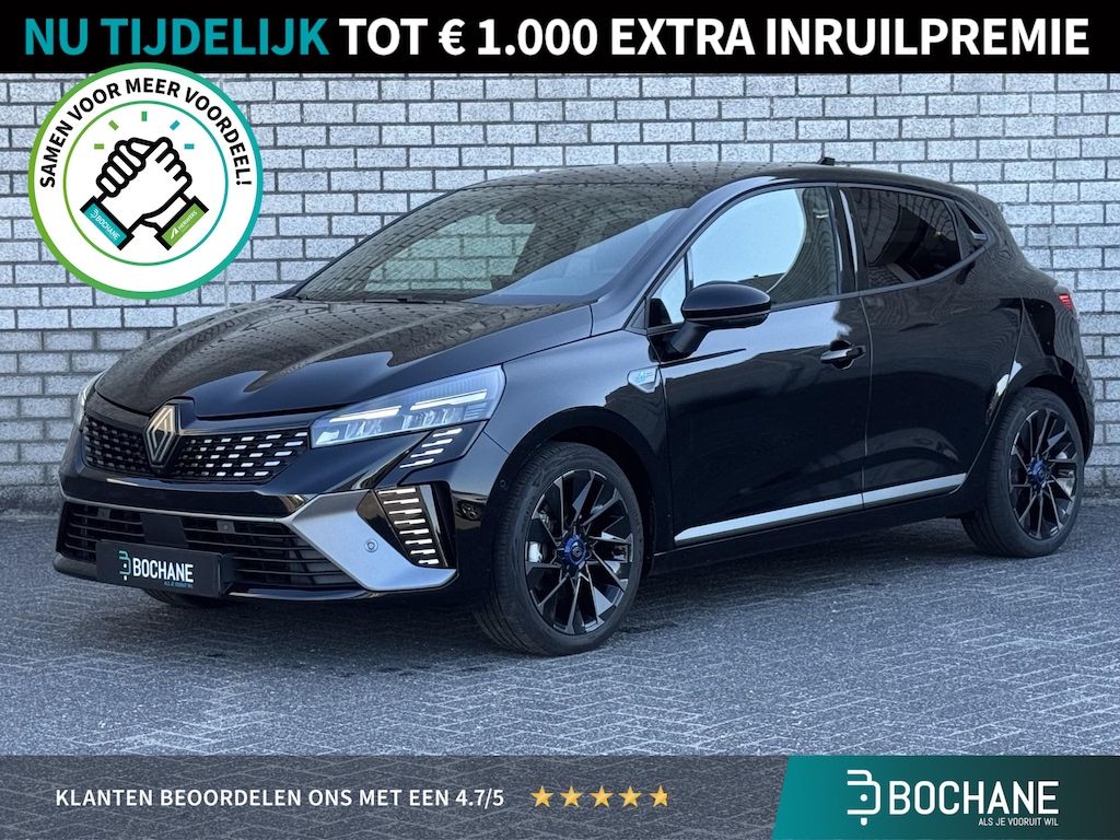 Renault Clio 1.6 E-Tech Full Hybrid 145 Esprit Alpine | BOSE-Audio | Stuur + Stoelverwarming | Apple CarPlay / Android Auto |