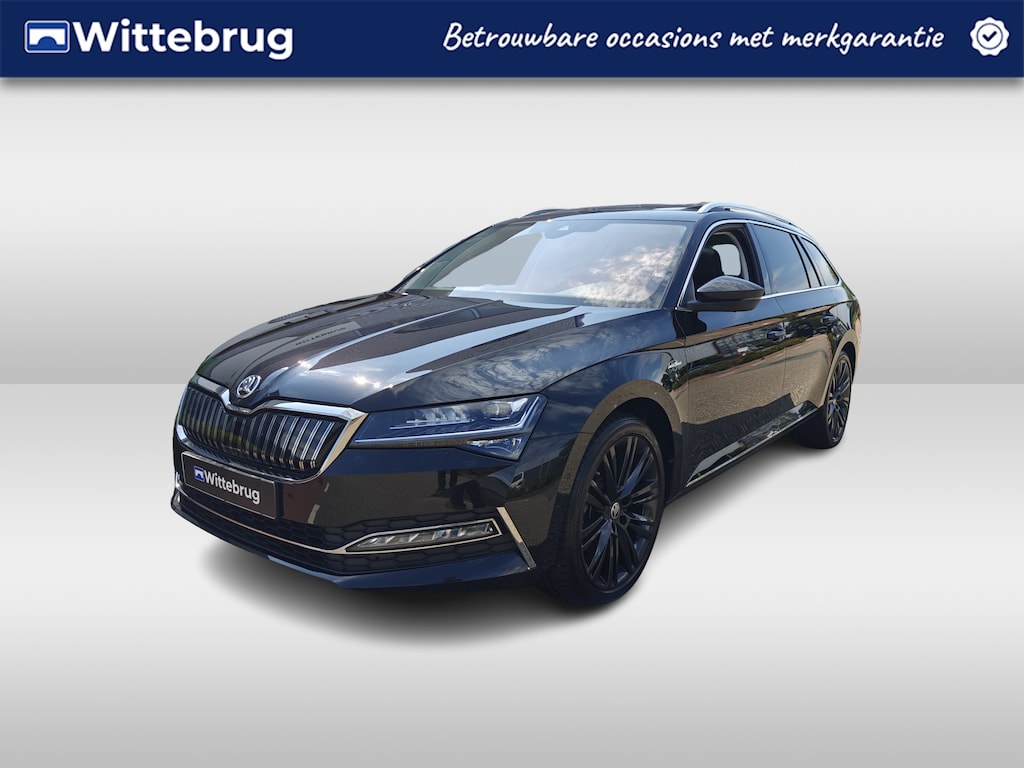 Skoda Superb Combi 1.4 TSI 218pk iV Laurin & Klement / Panoramadak / Leer / Elec. Trekhaak / App. Connect / 19'' LMV