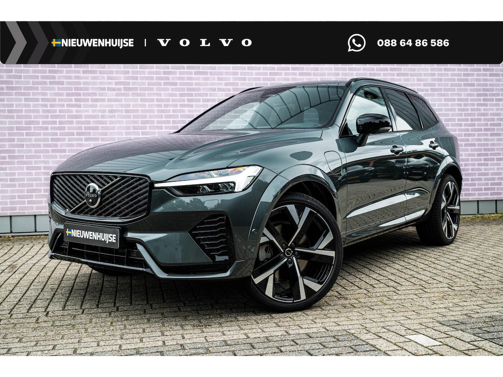 Volvo XC60 T8 Plug-in hybrid AWD Ultra Dark Exec. Ed. | Google | Long Range | Panoramadak | Bowers & Wilkins Audio | Massagefunctie | Keyless | Luchtvering | Stoelverwarming & Ventilatie | Head-Up Display | Getint Glas | Elek. Achterklep | Stuurverwarming | Memory | LED Koplampen | 22" LM