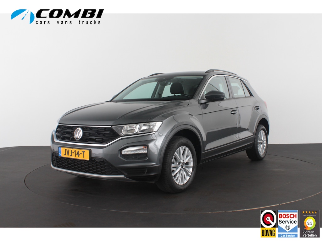 Volkswagen T-Roc 1.0 TSI Style > 110pk/Kleur Indium Grey/Parkeersensoren/navi/All season banden