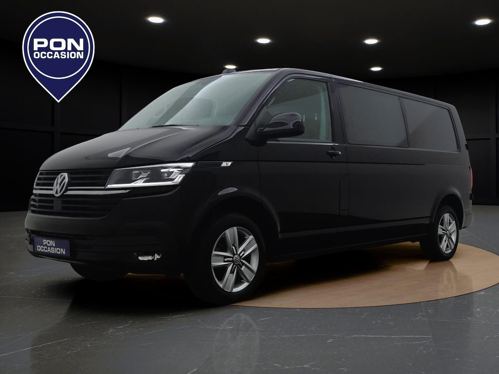 Volkswagen Transporter Bedrijfswagens 2.0 TDI 150 PK DSG L2H1 DC Highline Executive Pro | BPM vrij | Airco | Virtueel Cockpit  | Elek pakk. | Cruise Control | LED | 17"|