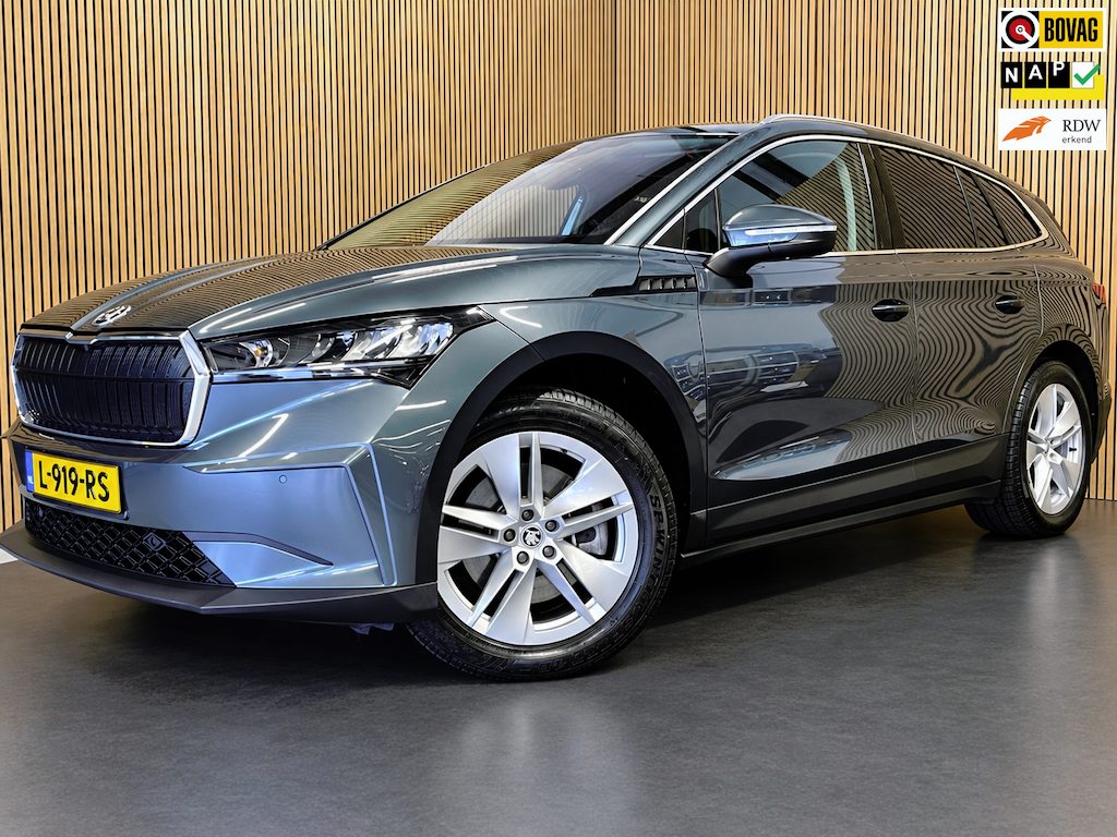 Skoda Enyaq iV 80|87% SOH|GROTE ACCU|ELEK.TREKHAAK||STUUR+STOELVERW.V+A|CARPLAY/ANDROID|CAMERA|NAVI|NAP|NL-AUTO|MARGE|