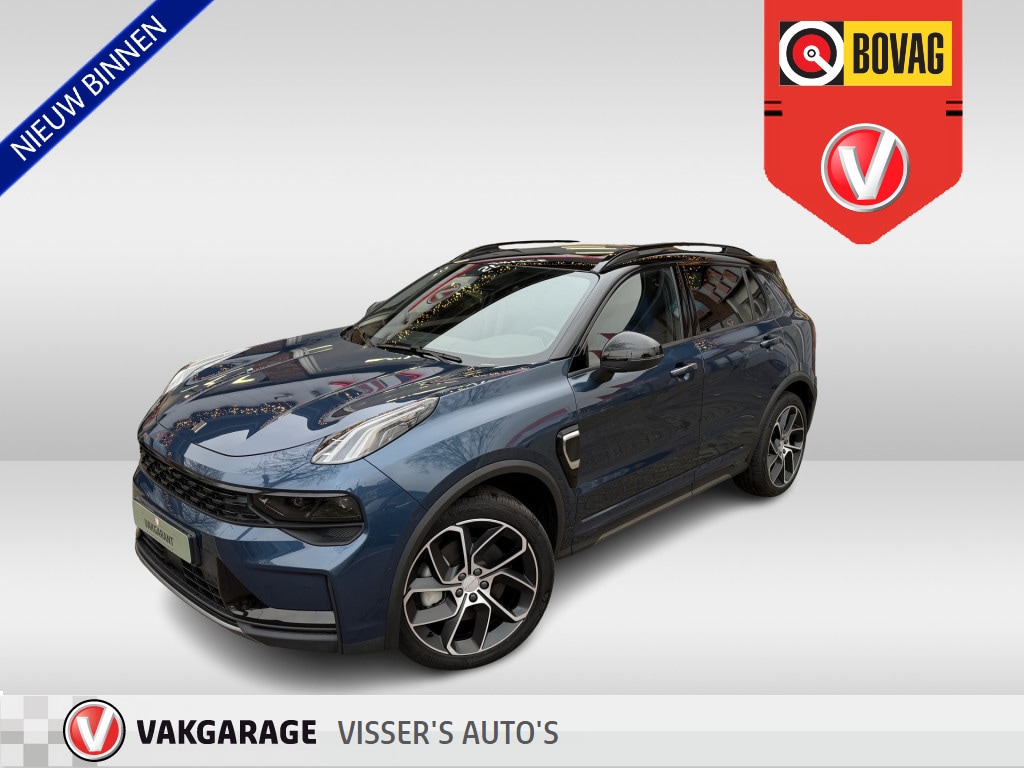 Lynk & Co 01 1.5 Full Black edition | origineel NL | 360 graden camera | witte hemelbekleding | Apple Carplay/Android Auto | lichtmetalen wielen |