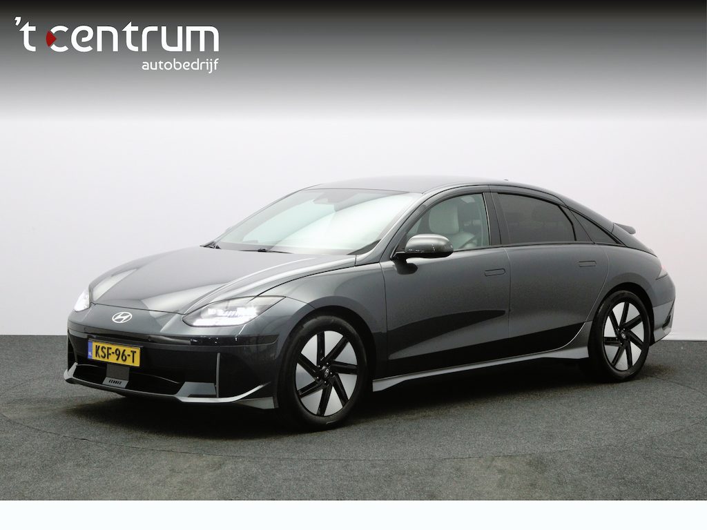 Hyundai Ioniq 6 Connect 77.4 kWh 228 PK, SOH 100%, Leder, 4 X Stoelverwarming, Adap. Cruise Control, Stoel- & Stuurverwarming, Carplay